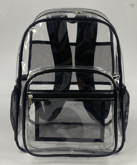 JPack Clear Backpack – Heavy Duty Transparent Bookbag